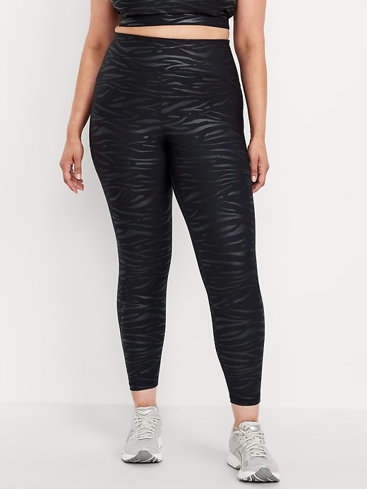 Image number 7 showing, High-Waisted PowerSoft Train 7/8 Run Leggings