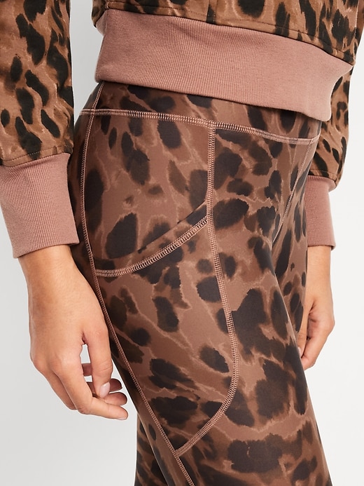 Image number 3 showing, High-Waisted PowerSoft 7/8 Pocket Leggings