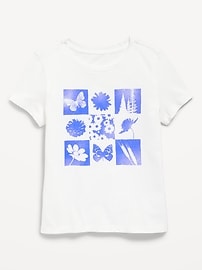 Image number 1 showing, Short-Sleeve Graphic T-Shirt for Girls