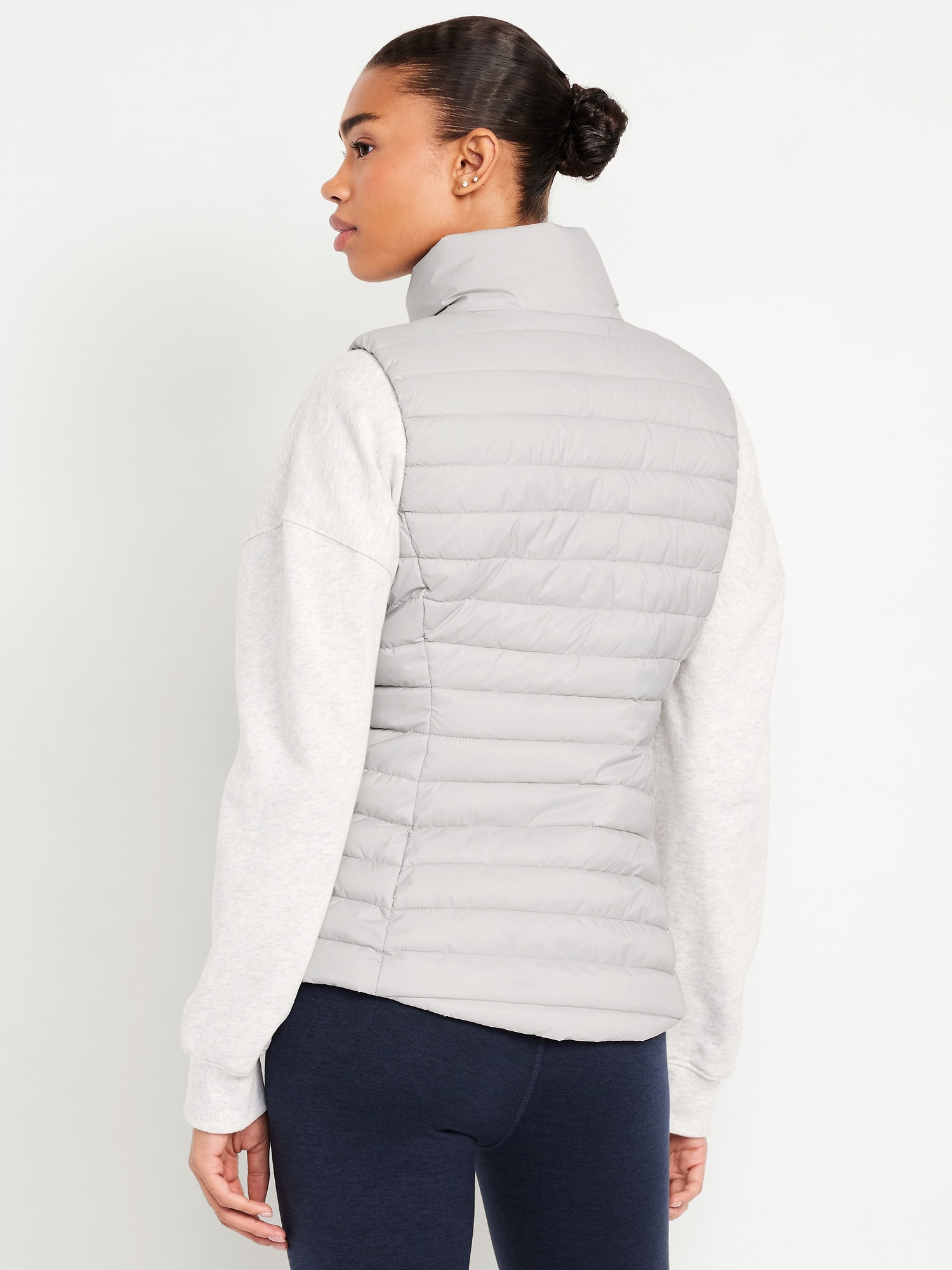 Water-Resistant Packable Puffer Vest