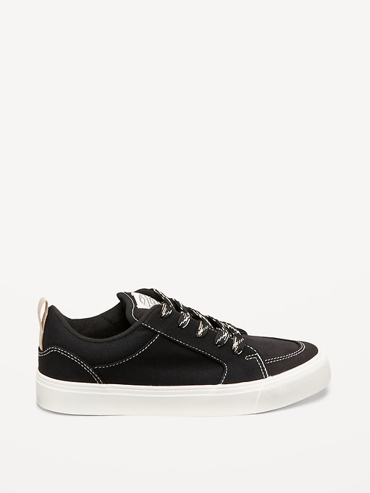 Image number 4 showing, Canvas Lace-Up Sneakers for Boys