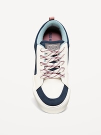 Image number 2 showing, Canvas Lace-Up Sneakers for Boys