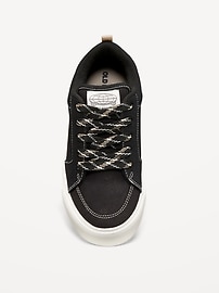 Image number 2 showing, Canvas Lace-Up Sneakers for Boys