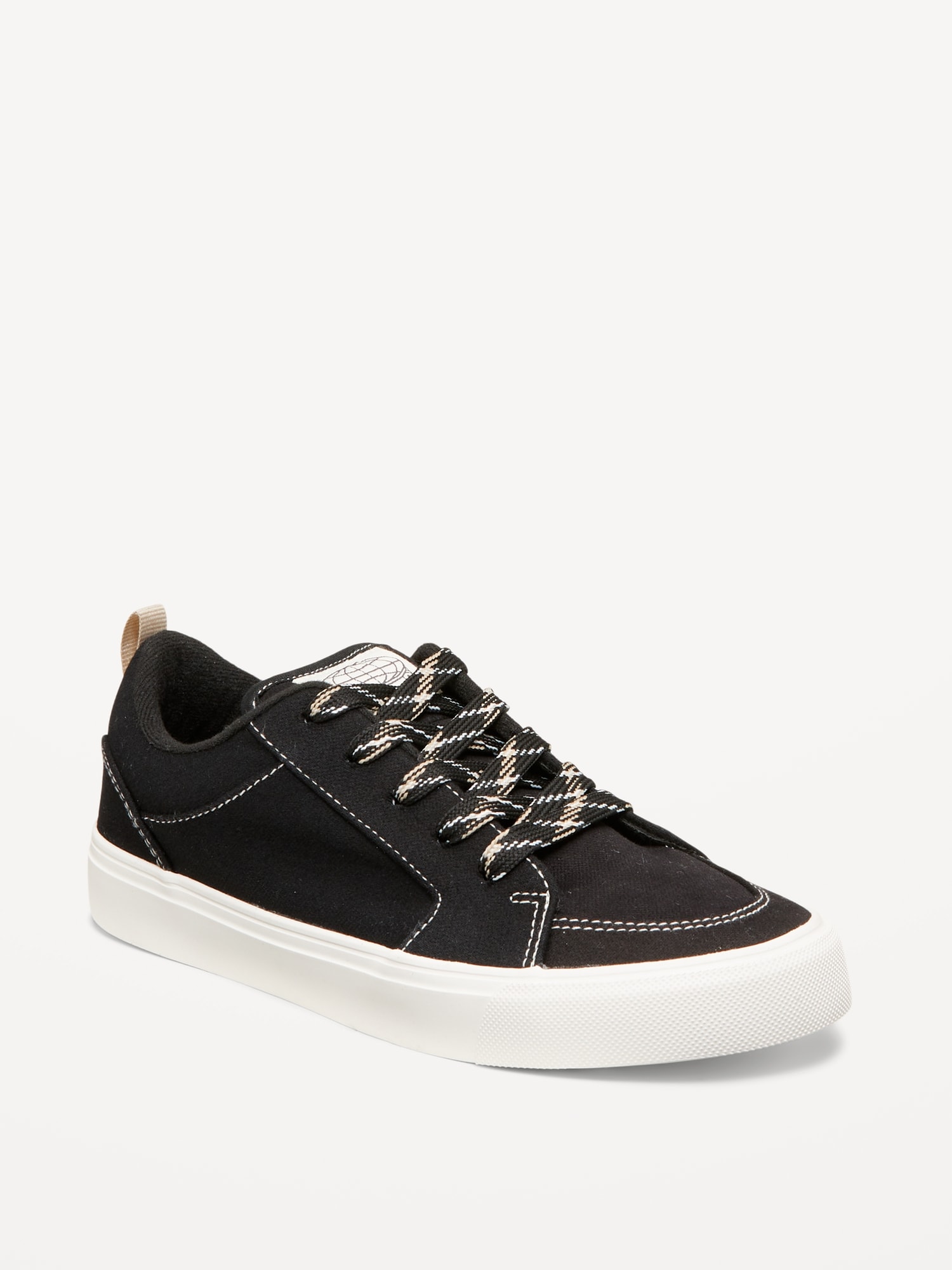 Canvas Lace-Up Sneakers for Boys