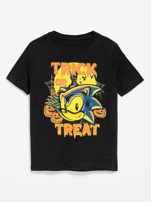 Image number 1 showing, Sonic The Hedgehog™ Gender-Neutral Graphic T-Shirt for Kids