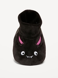 Image number 2 showing, Velour Critter Slippers for Baby
