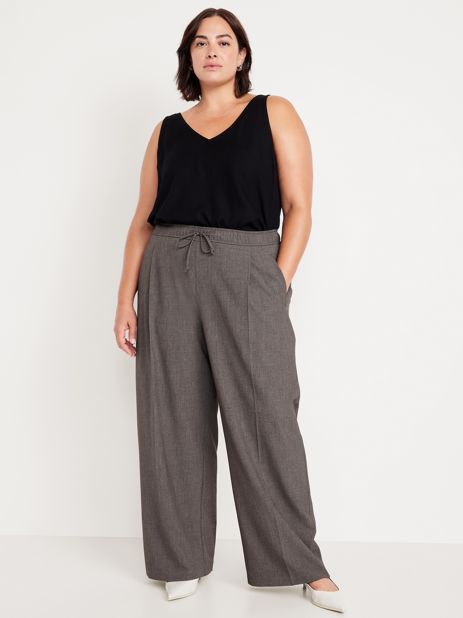 High-Waisted Billie Wide-Leg Trouser