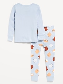 Image number 2 showing, Printed Snug-Fit Pajama Set for Toddler & Baby