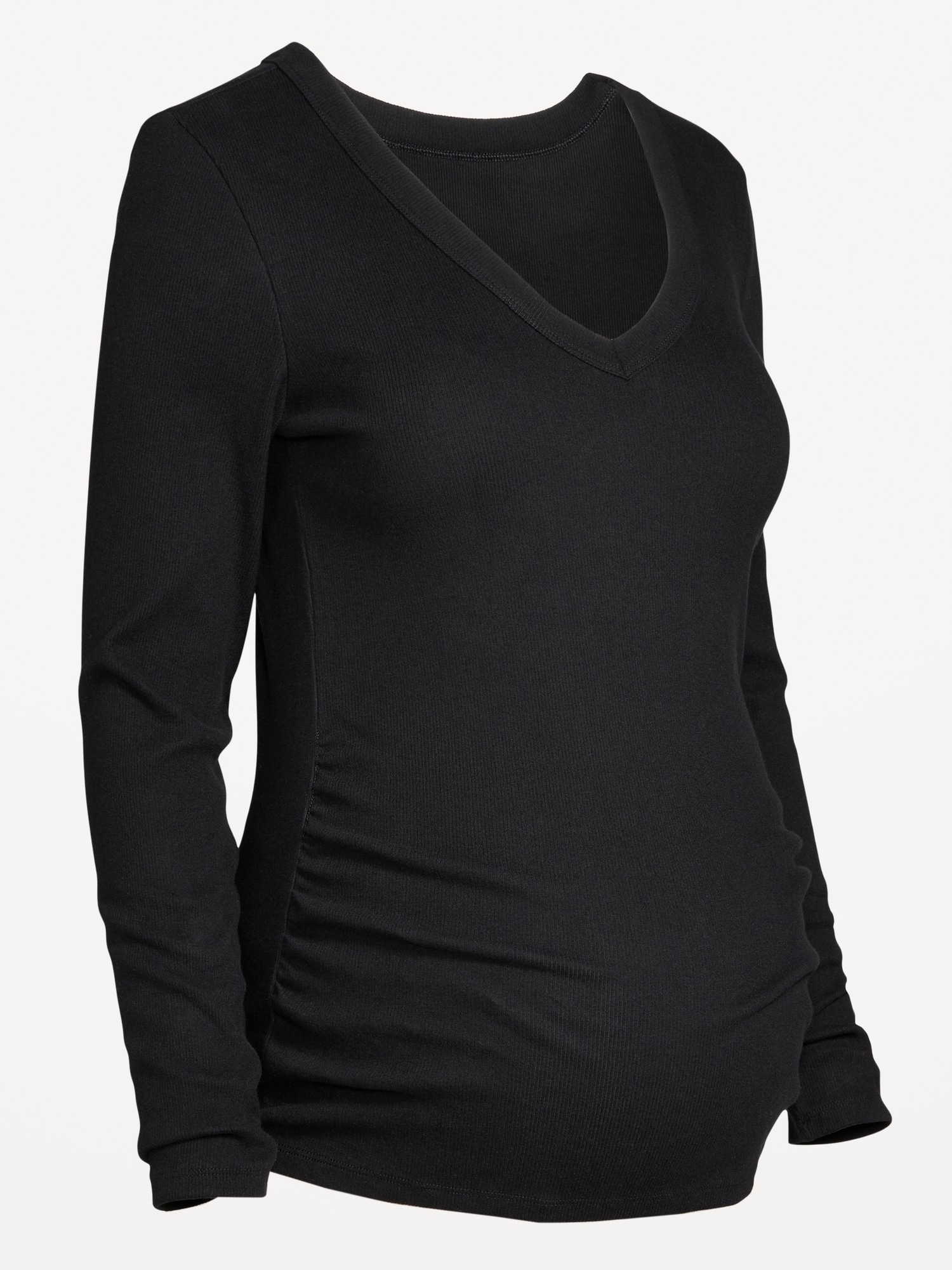 Maternity Cozy Snug V-Neck T-Shirt