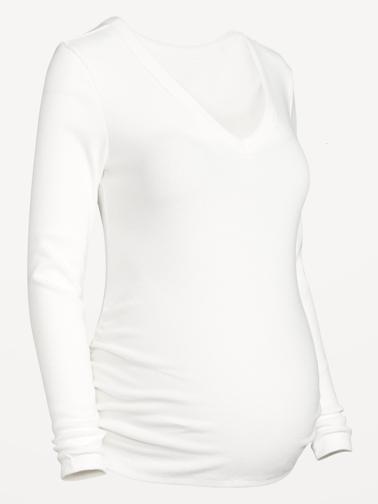 Maternity Cozy Snug V-Neck T-Shirt