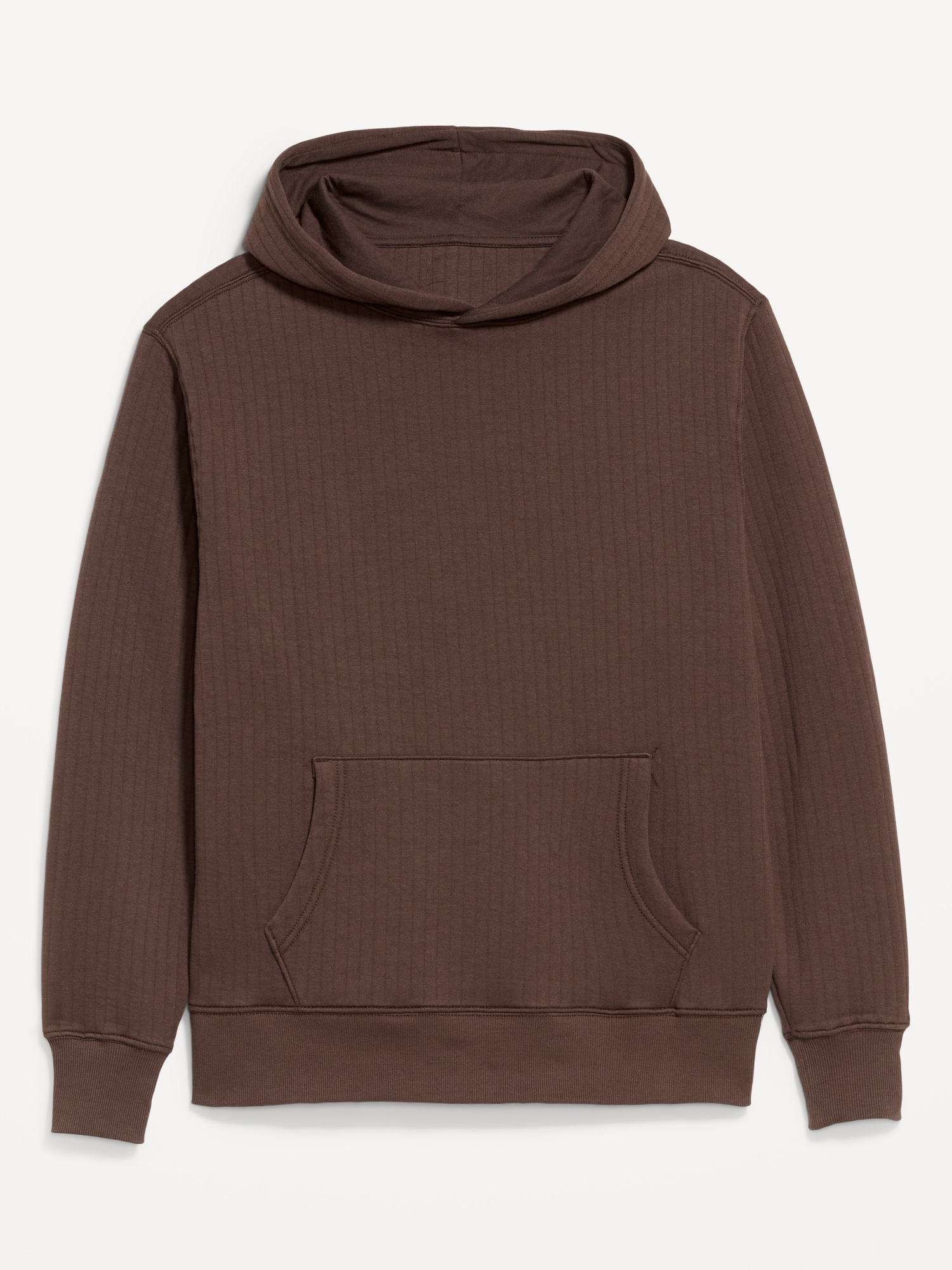 Essential Quilted Fleece Hoodie