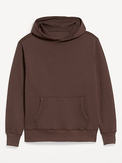 Essential Quilted Fleece Hoodie