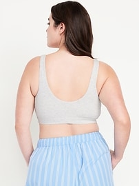 Image number 5 showing, Ruched Cotton Bralette