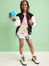 Image number 3 showing, Jacquard-Knit Sailor Skort for Girls