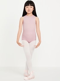 Image number 4 showing, Seamless Fitted Sleeveless Leotard for Girls