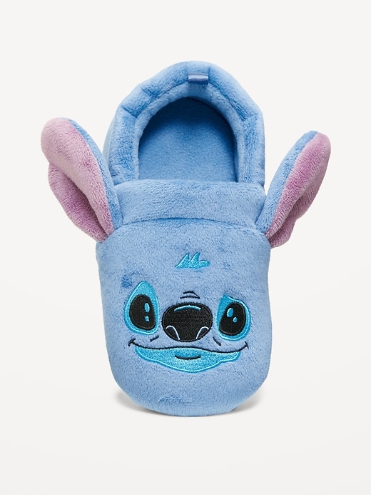 Image number 2 showing, Disney© Stitch Velour Slippers for Toddler