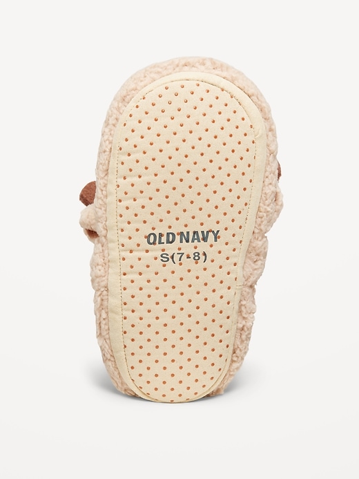 Image number 4 showing, Sherpa Critter Slippers for Toddler