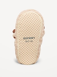 Image number 4 showing, Sherpa Critter Slippers for Toddler