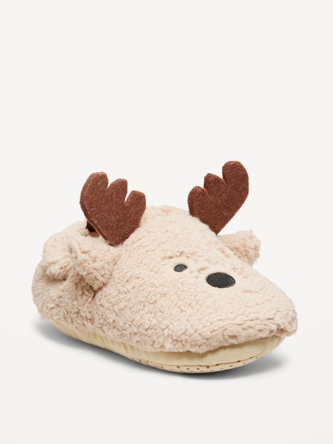 Sherpa Critter Slippers for Toddler