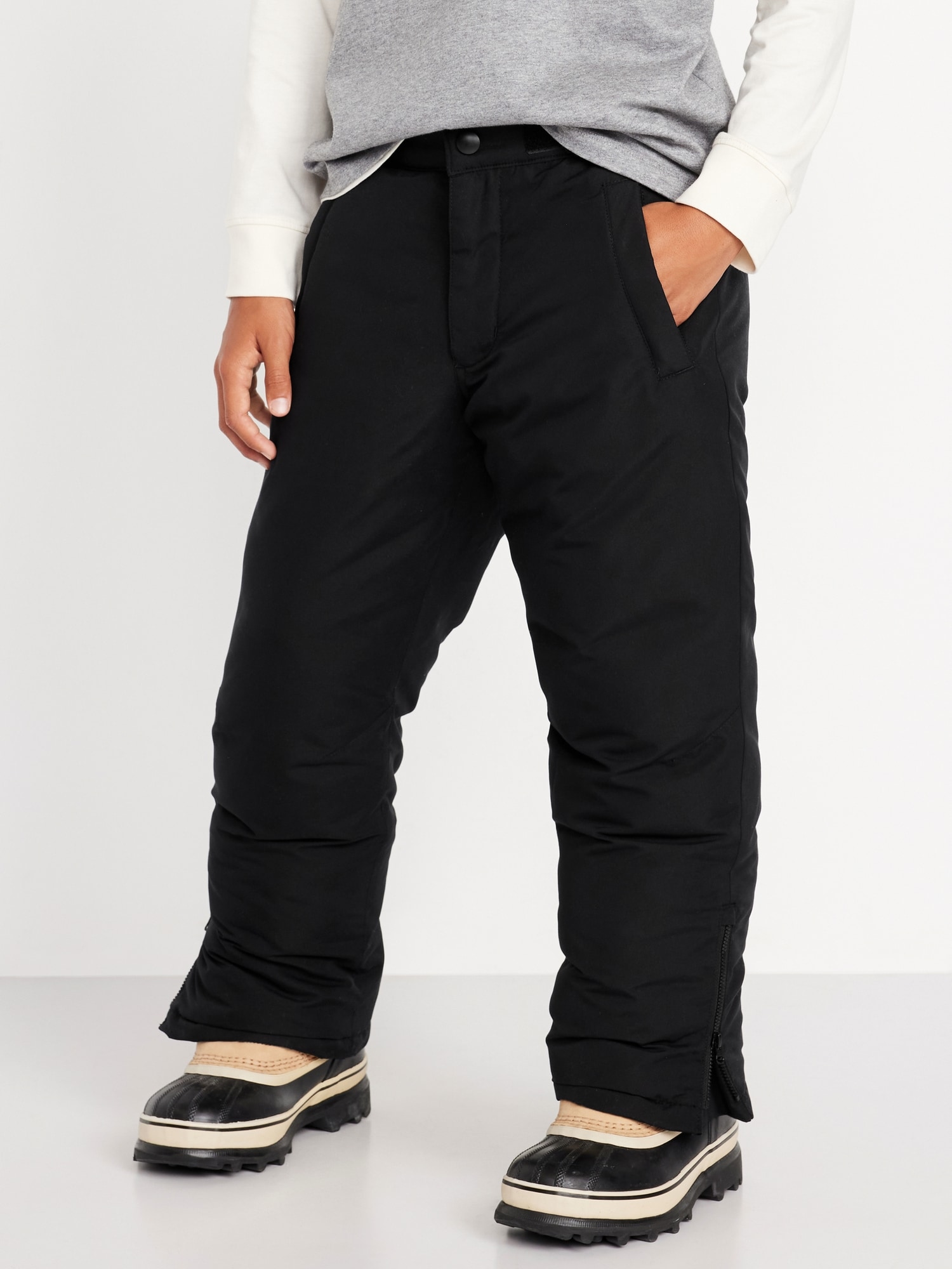 Water-Resistant Snow Pants for Boys