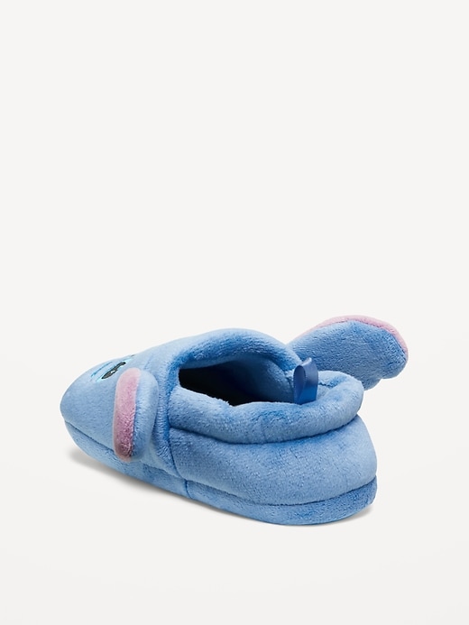 Image number 3 showing, Disney© Stitch Velour Slippers for Toddler