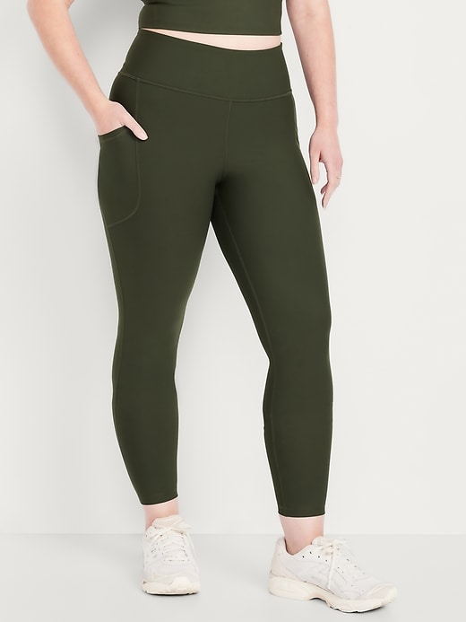 Image number 5 showing, High-Waisted PowerSoft 7/8 Pocket Leggings