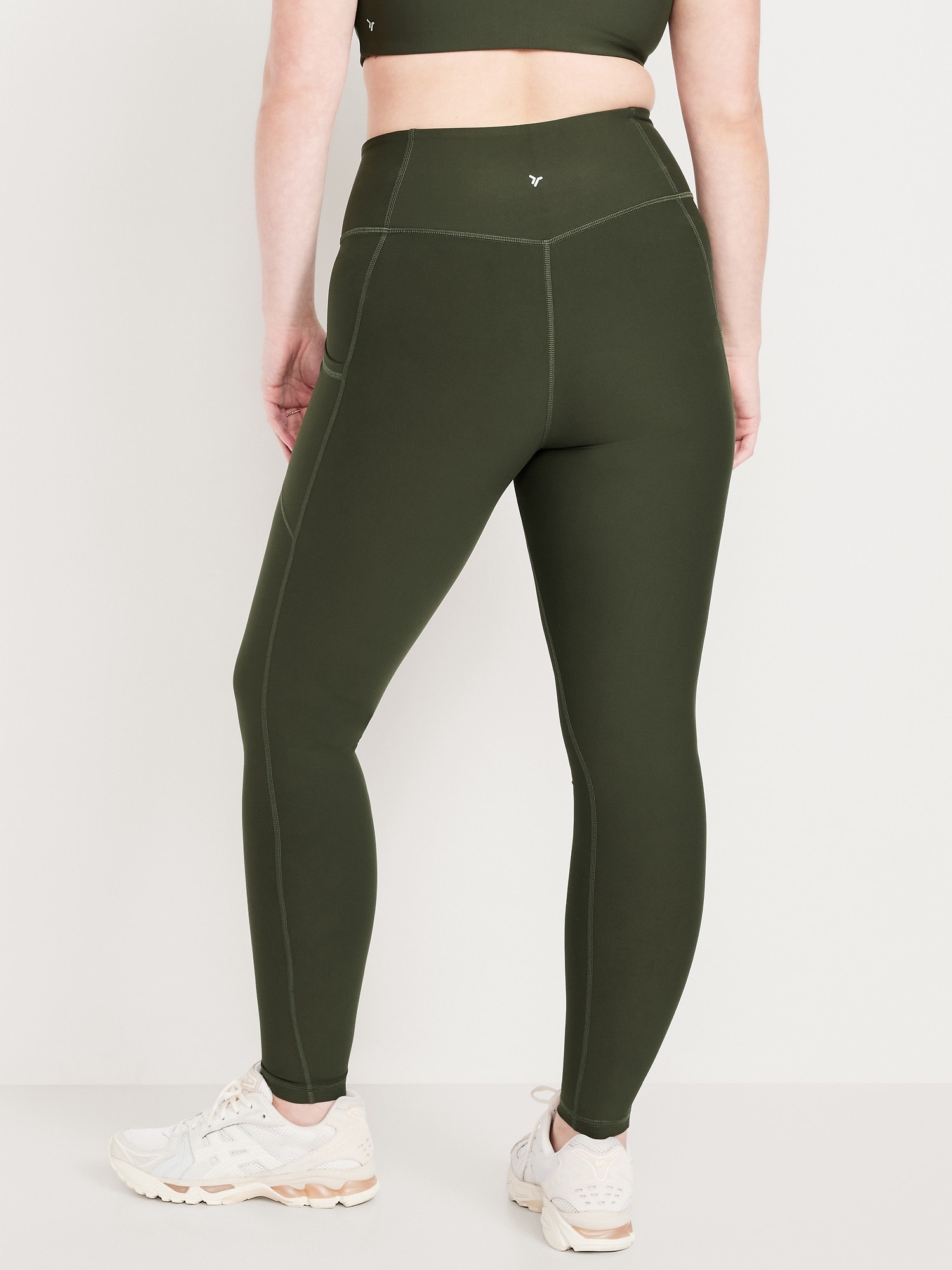 High-Waisted PowerSoft Full-Length Pocket Leggings
