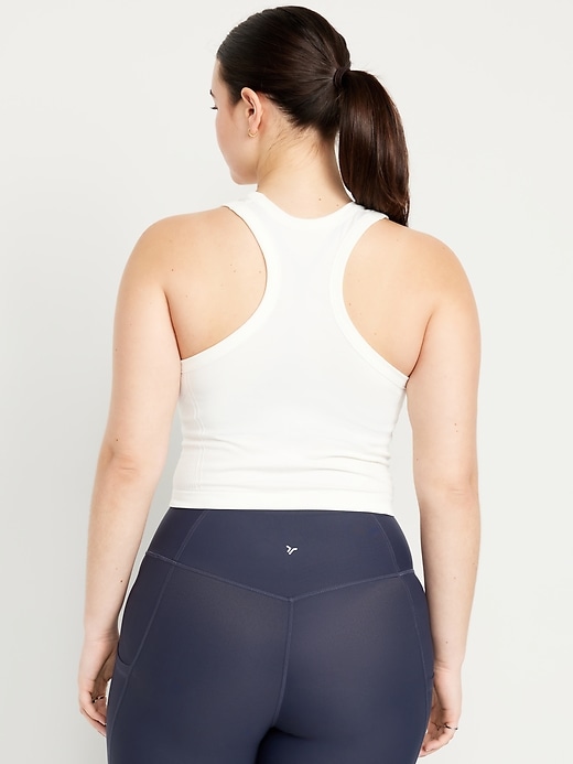 Image number 6 showing, Fluid Seamless Fitted Crop Tank Top