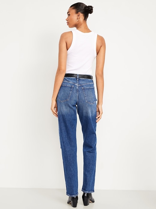 Image number 3 showing, High-Waisted OG Loose Ripped Jeans