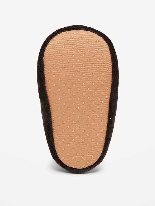 Image number 4 showing, Velour Critter Slippers for Baby