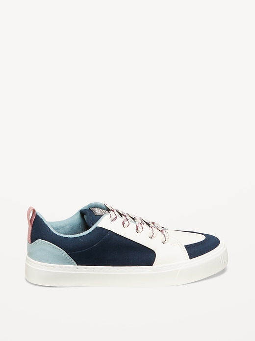 Image number 4 showing, Canvas Lace-Up Sneakers for Boys