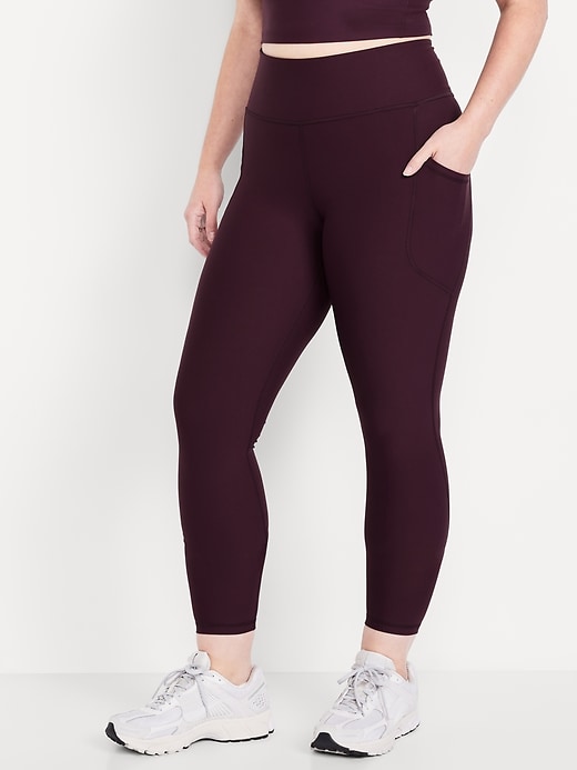 Image number 5 showing, High-Waisted PowerSoft 7/8 Pocket Leggings