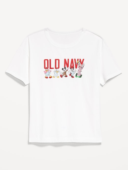 Image number 9 showing, Old Navy x Disney Logo-Graphic T-Shirt for Women