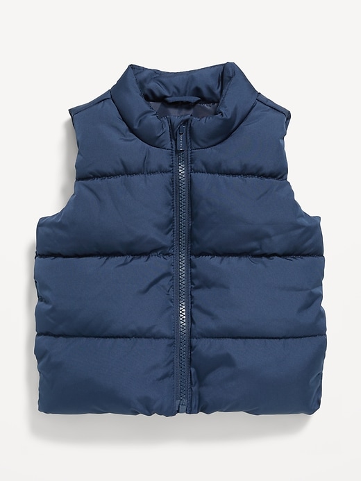 Image number 1 showing, Water-Resistant Frost-Free Puffer Vest for Baby