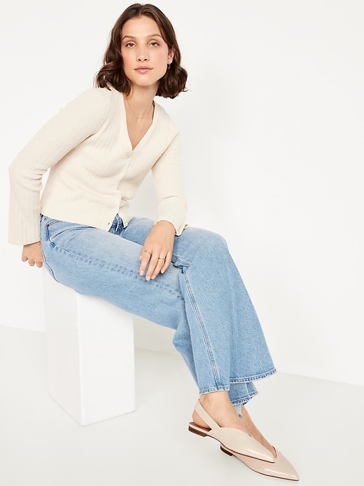 Image number 2 showing, Wide Strap Slingback Flats