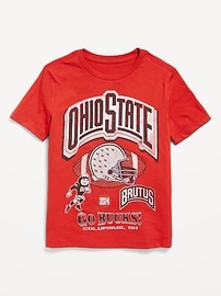 Image number 1 showing, Ohio State™ Gender-Neutral Graphic T-Shirt for Kids