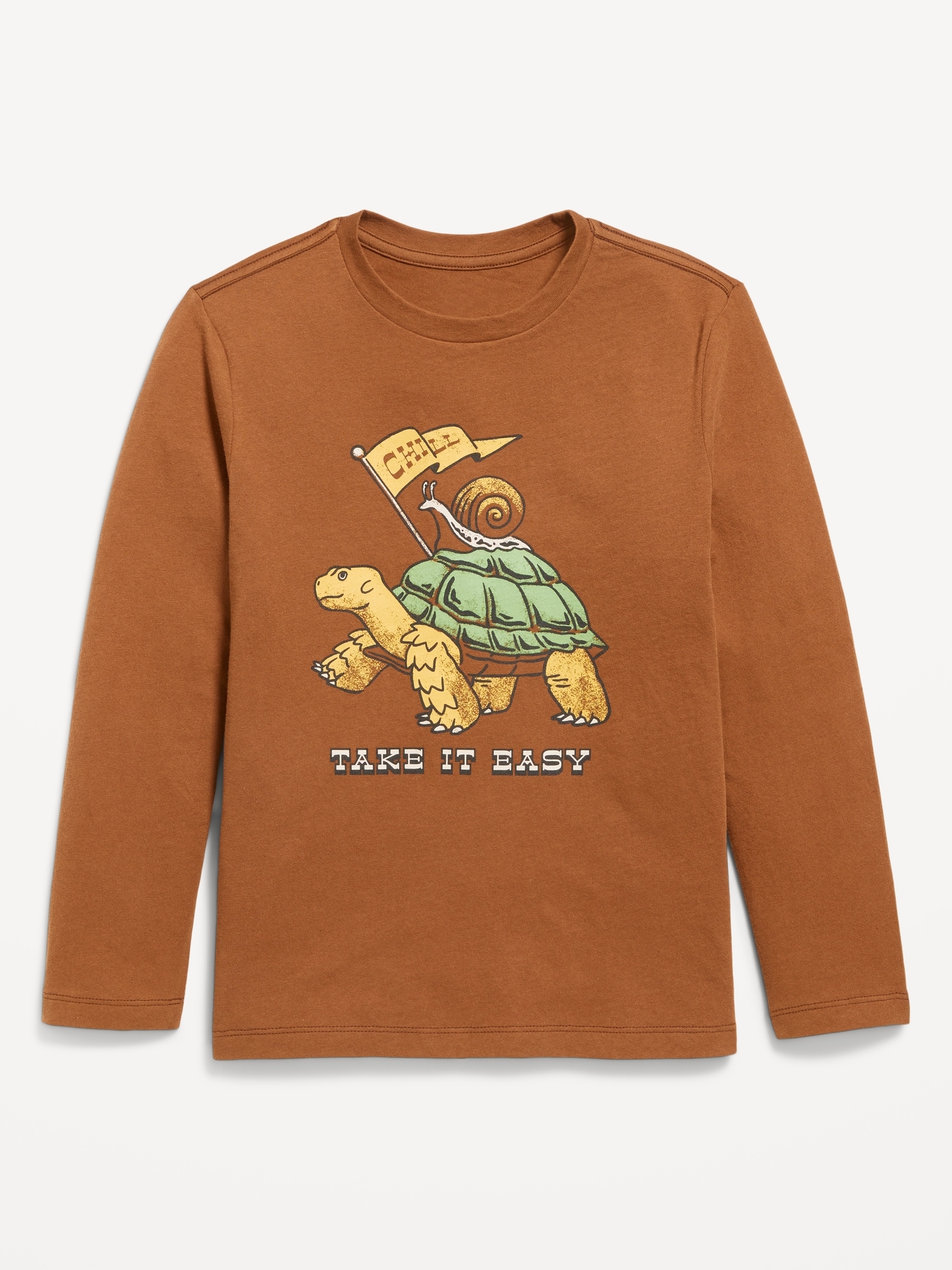 Long-Sleeve Graphic T-Shirt for Boys