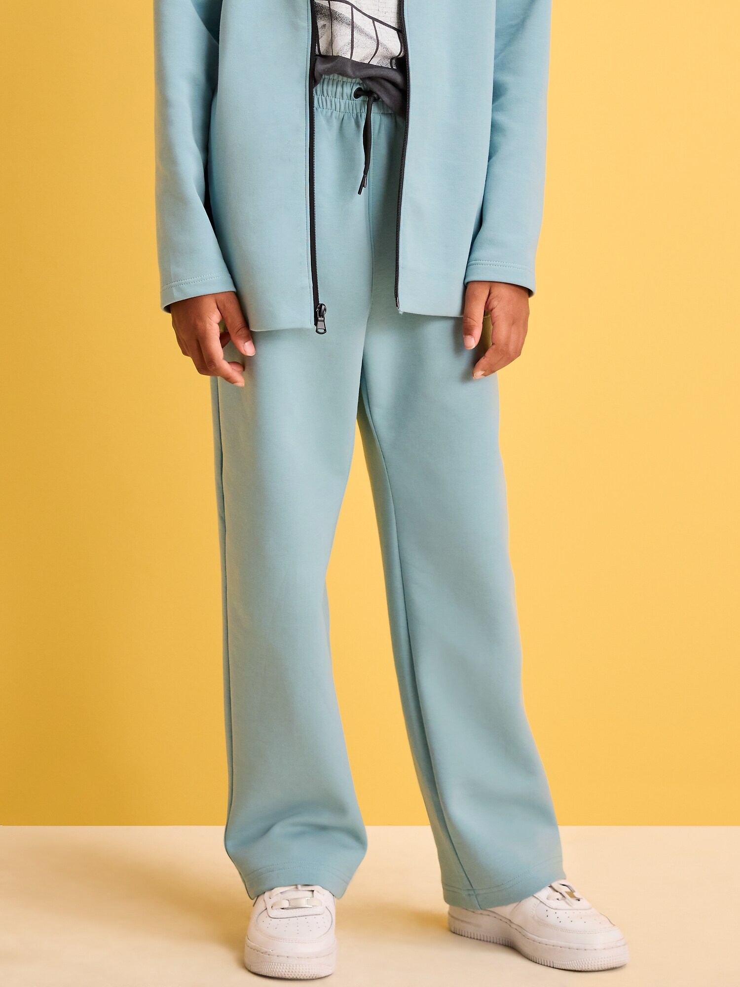 Брюки Old Navy Dynamic Fleece Straight-Leg Sweatpants для мальчиков, цвет: Foggy Dew — фото 3