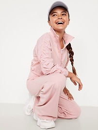 Image number 1 showing, Long Ruched-Sleeve Jacket for Girls
