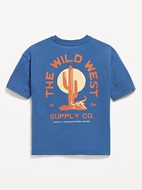 Image number 3 showing, Oversized Short-Sleeve Graphic T-Shirt for Boys
