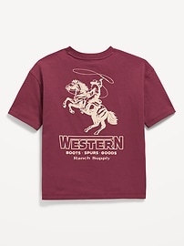 Image number 3 showing, Oversized Short-Sleeve Graphic T-Shirt for Boys