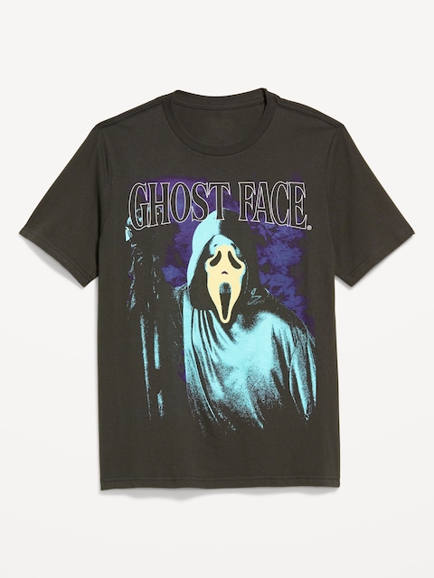 Ghost Face™ T-Shirt - Black Spark