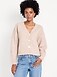 Wool-Blend Slouchy Cardigan Sweater - image 2