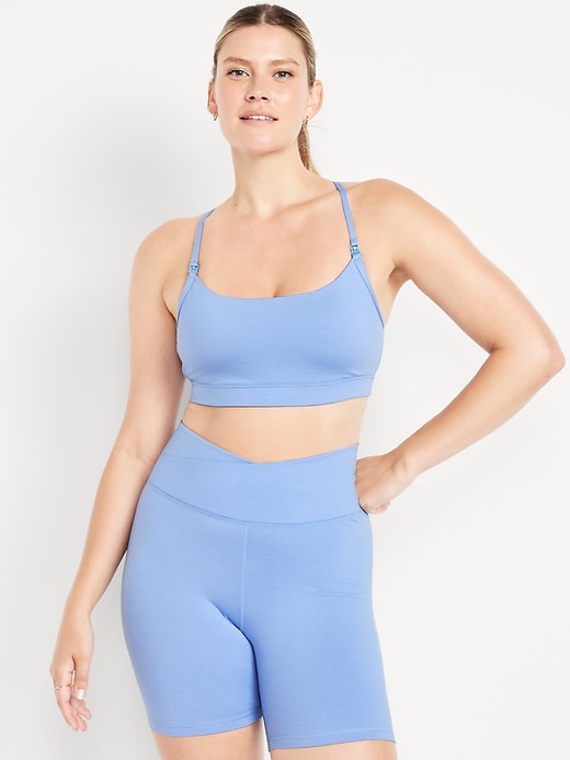 Image number 1 showing, Maternity Light Support CloudComfy Sports Bra