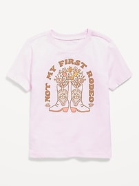 Image number 1 showing, Short-Sleeve Unisex Graphic T-Shirt for Toddler