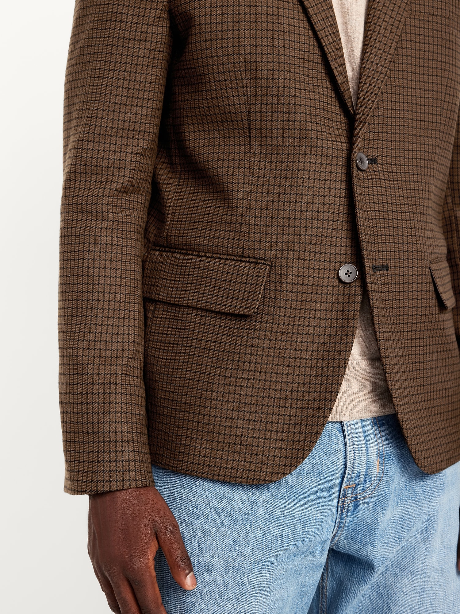 Houndstooth Blazer | Old Navy
