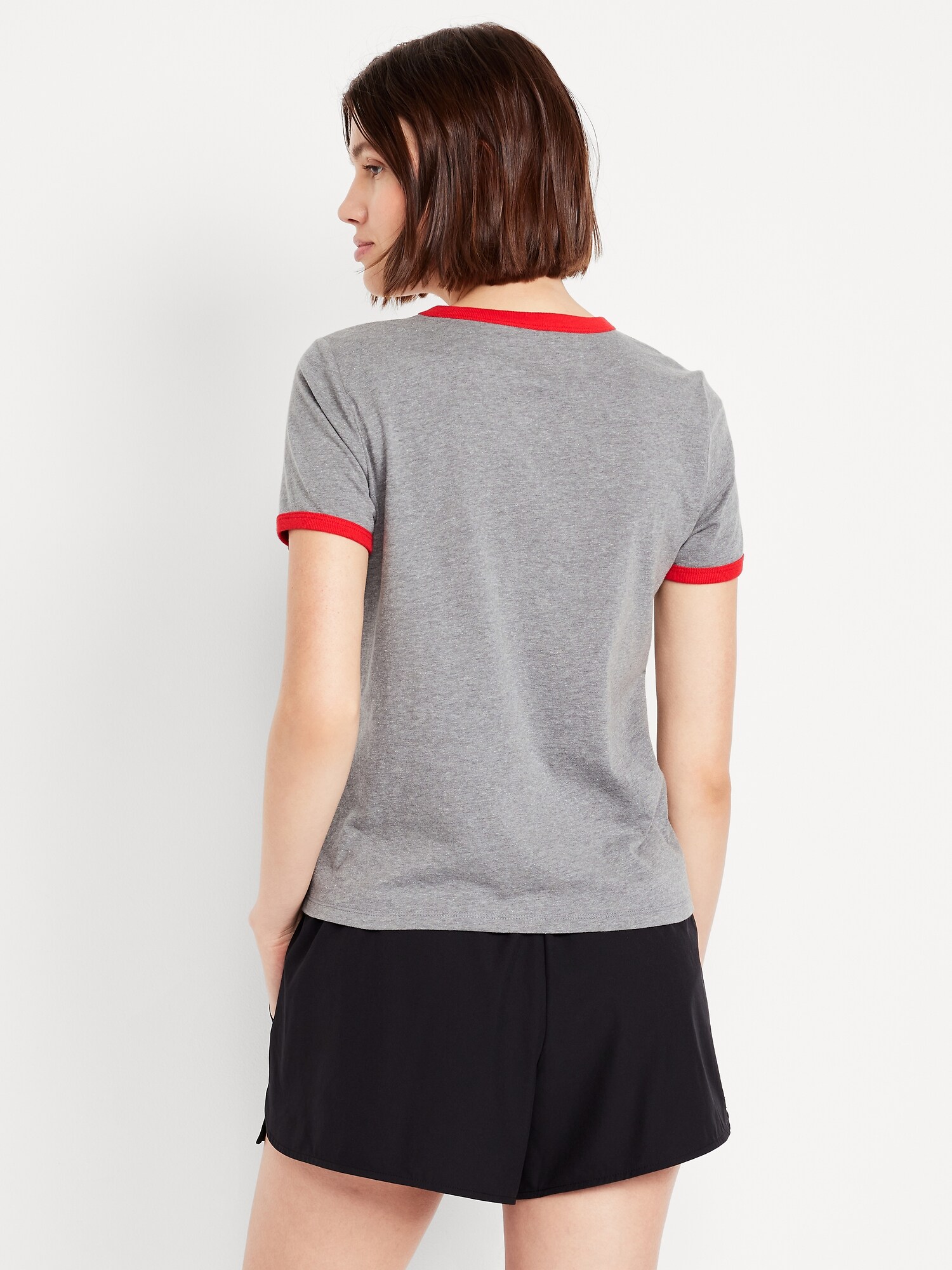 Kansas City Chiefs EveryWear Crew-Neck Ringer T-Shirt