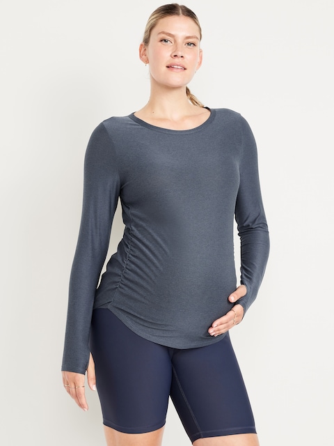 Maternity CloudMotion Base Layer Top - Dusk Navy