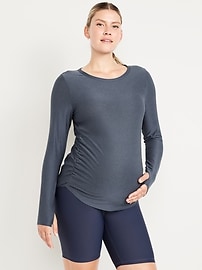 Image number 1 showing, Maternity CloudMotion Base Layer Top