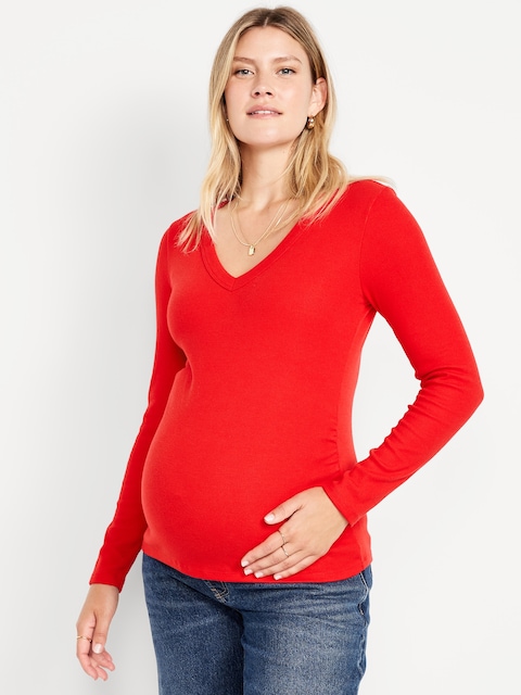 Maternity Snug V-Neck T-Shirt